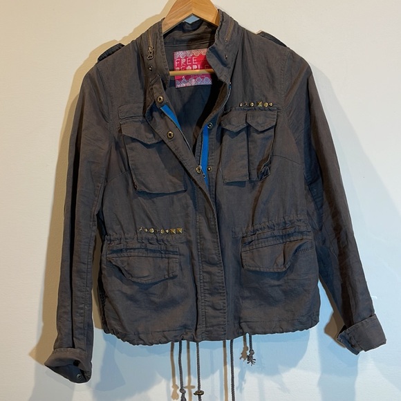 Free people utility Jacket - Picture 3 of 7
